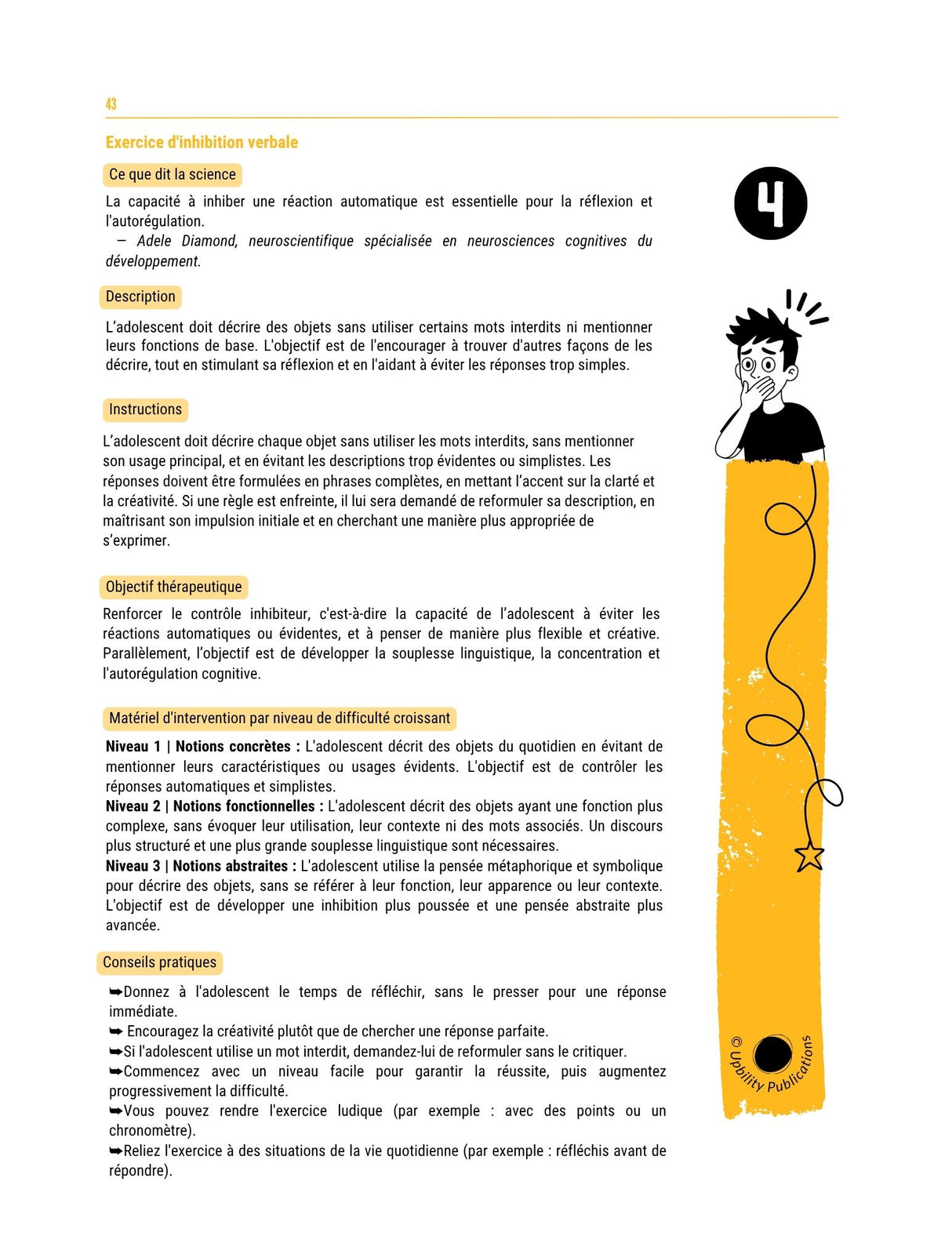 Les fonctions exécutives - Stratégies d’intervention pour les adolescents de 12 à 18 ans