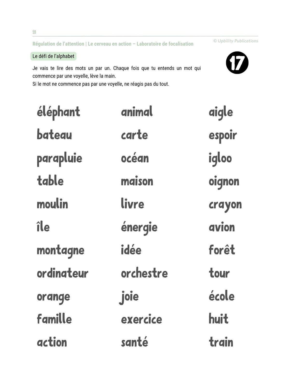 Les fonctions exécutives - Stratégies d’intervention | 6–12 ans