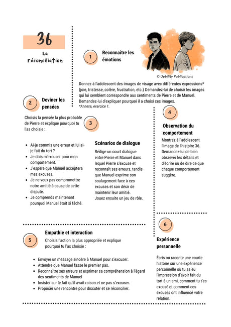 La Théorie de l'Esprit pour les adolescents avec un trouble du spectre autistique