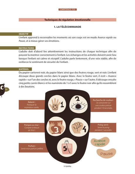 Compétences TCD pour enfants | 50 outils pour gérer les émotions et l’anxiété