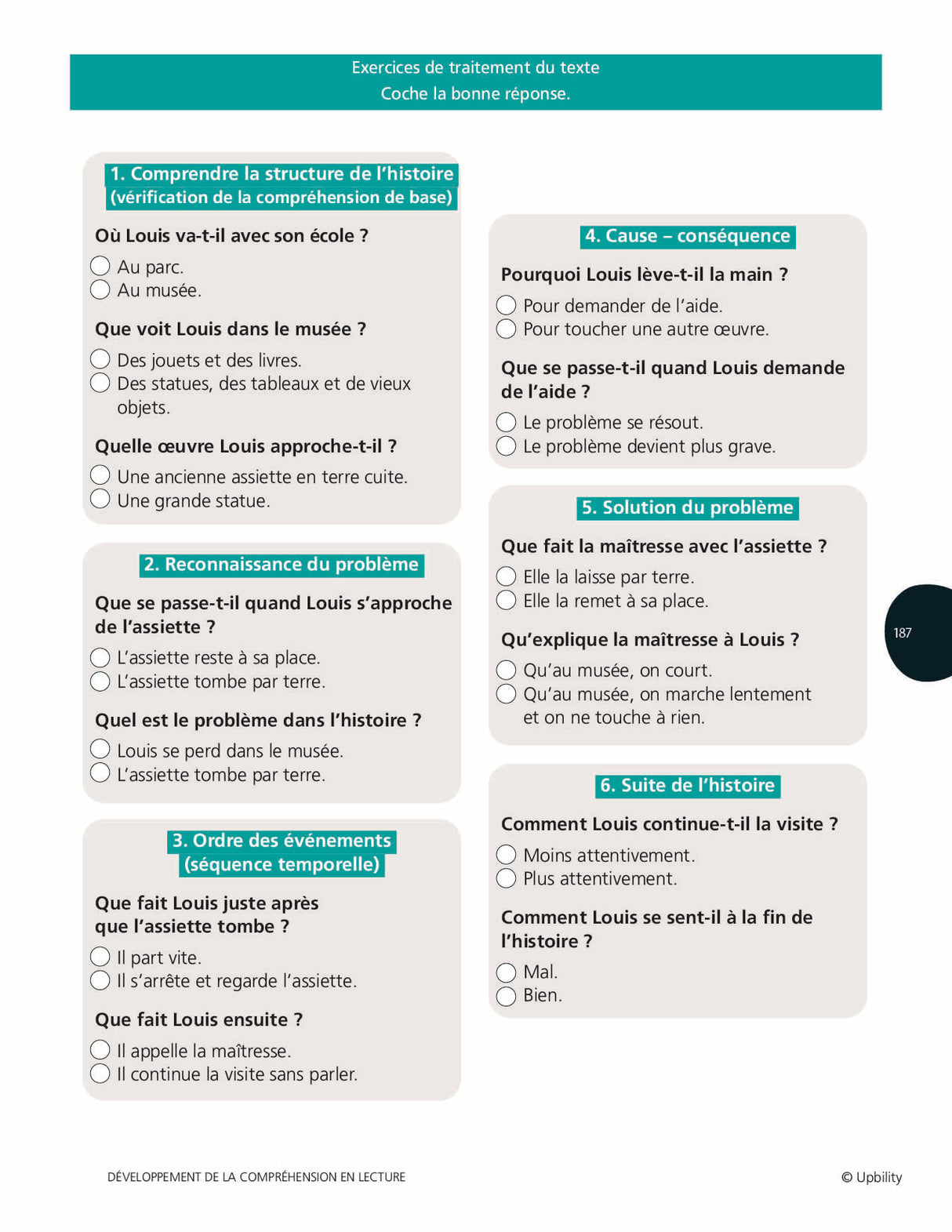 Développement de la compréhension en lecture pour les enfants avec un TSA | ENSEMBLE DE 3 LIVRES NUMÉRIQUES