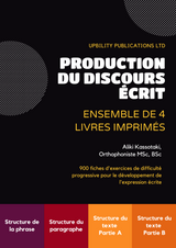 Production du discours écrit | ENSEMBLE DE 4 LIVRES IMPRIMÉS