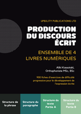 Production du discours écrit | ENSEMBLE DE 4 LIVRES NUMÉRIQUES