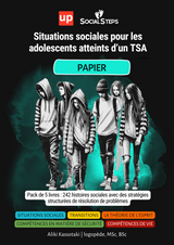 Situations sociales pour les adolescents atteints d’un TSA | ENSEMBLE DE 5 LIVRES IMPRIMÉS