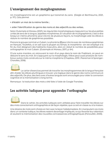 La route de l’orthographe | Volume 3