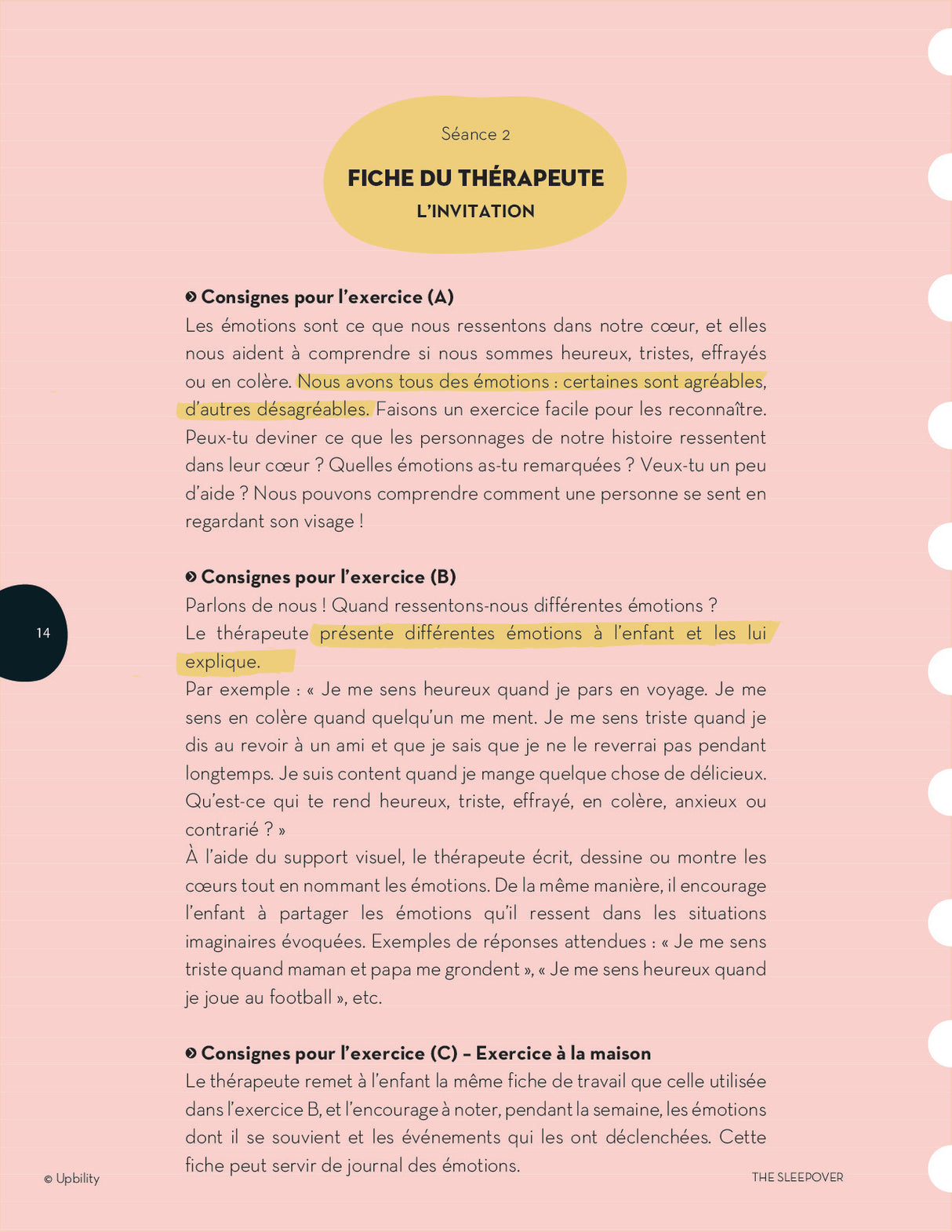 La soirée pyjama | Guide pratique d’intervention pour aider les enfants à gérer l’anxiété