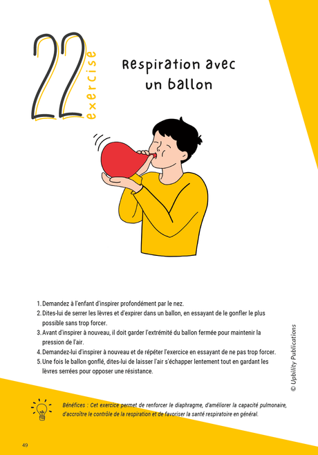 Exercices de RESPIRATION