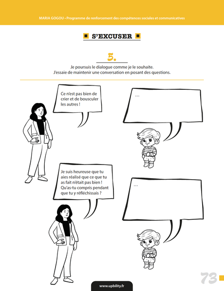 Programme de renforcement des compétences sociales et communicatives