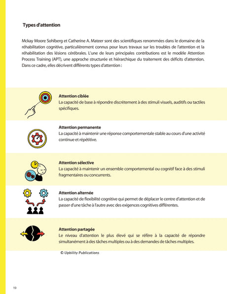 TDAH | ATTENTION ET CONCENTRATION | Stratégies d’intervention