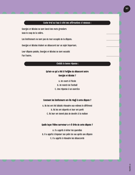 Améliorer la compréhension en lecture de mes élèves