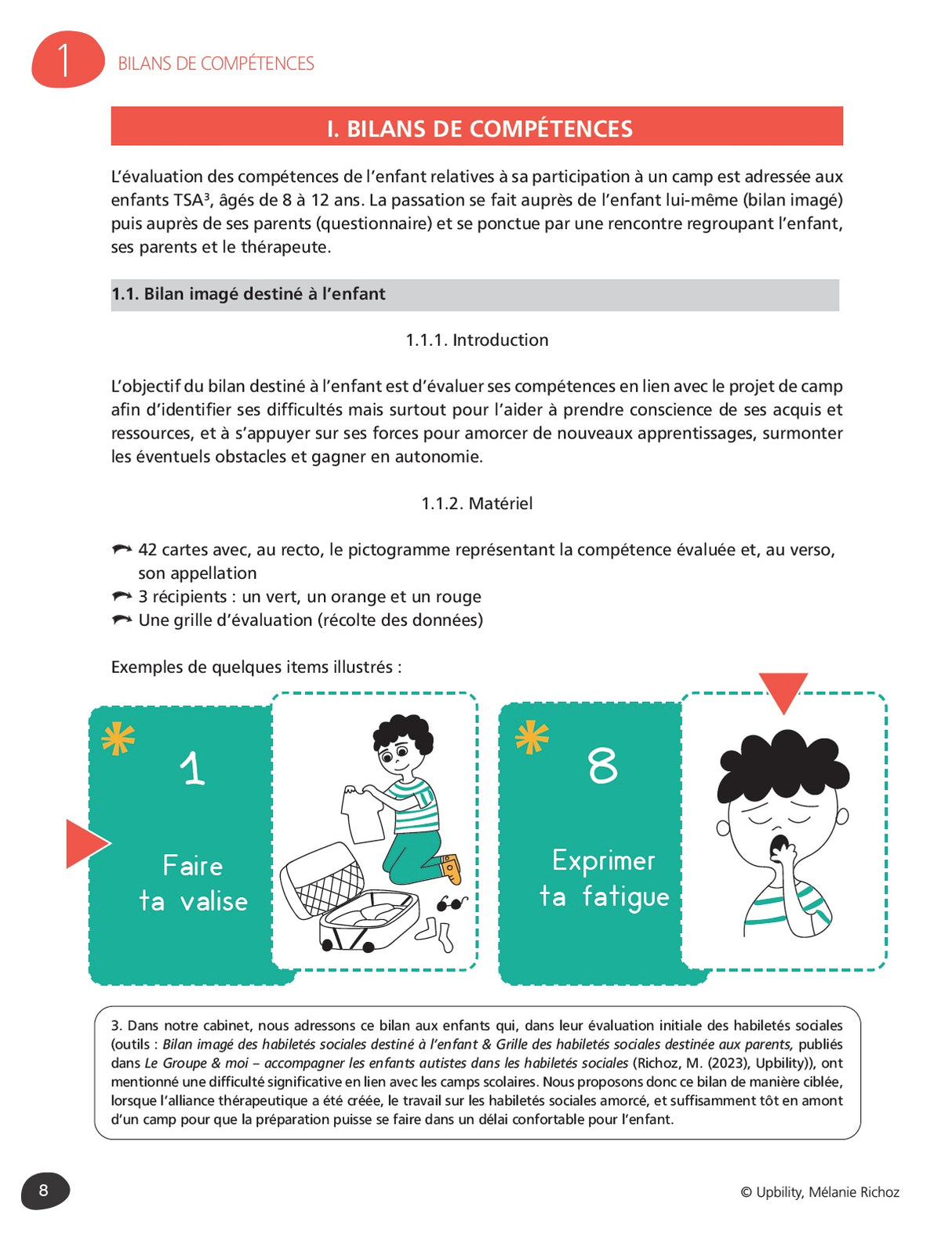 Je pars en camp | Accompagner les enfants TSA dans leur autonomie