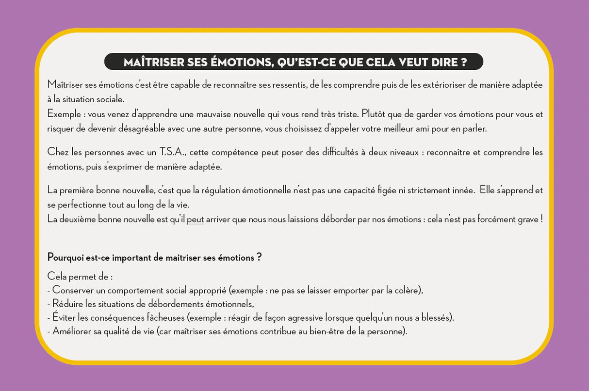 Social Savvy Series - Maîtriser ses émotions