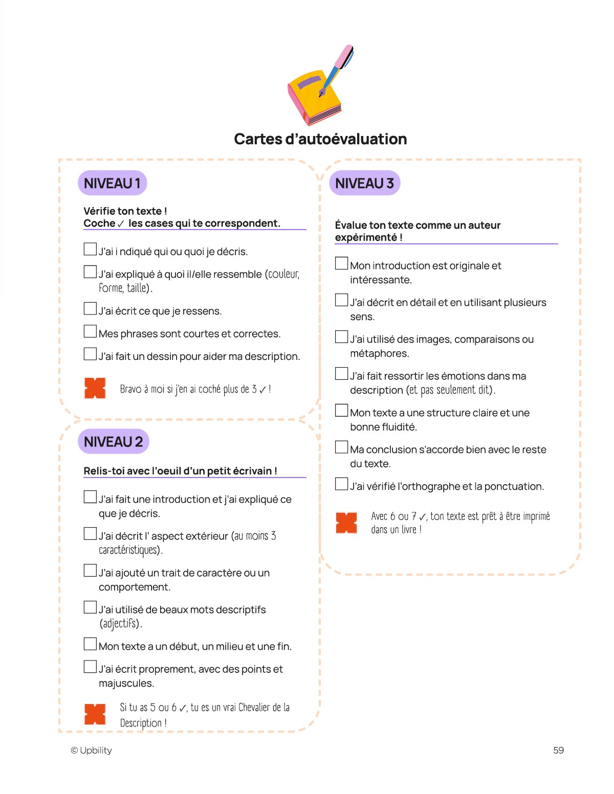 Pratiques différenciées en expression écrite | Le discours descriptif