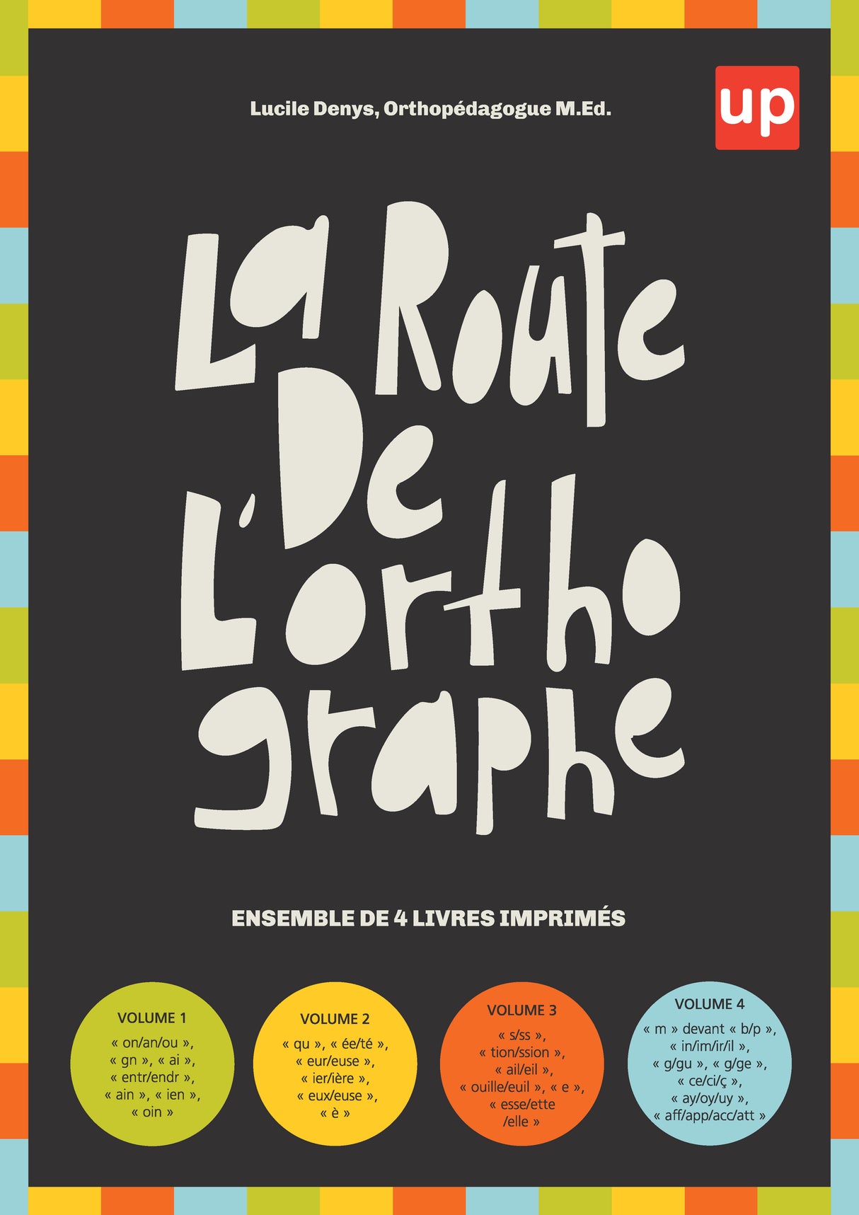 La route de l’orthographe | ENSEMBLE DE 4 LIVRES IMPRIMÉS