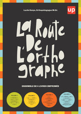 La route de l’orthographe | ENSEMBLE DE 4 LIVRES IMPRIMÉS
