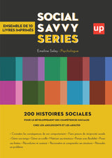 Social Savvy Series | 200 histoires sociales pour adolescents et adultes | ENSEMBLE DE 10 LIVRES IMPRIMÉS