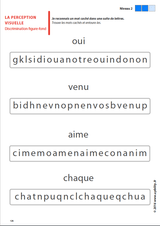 Les capacités de perception visuelle pour les enfants dyslexiques | ENSEMBLE DE 7 LIVRES NUMÉRIQUES