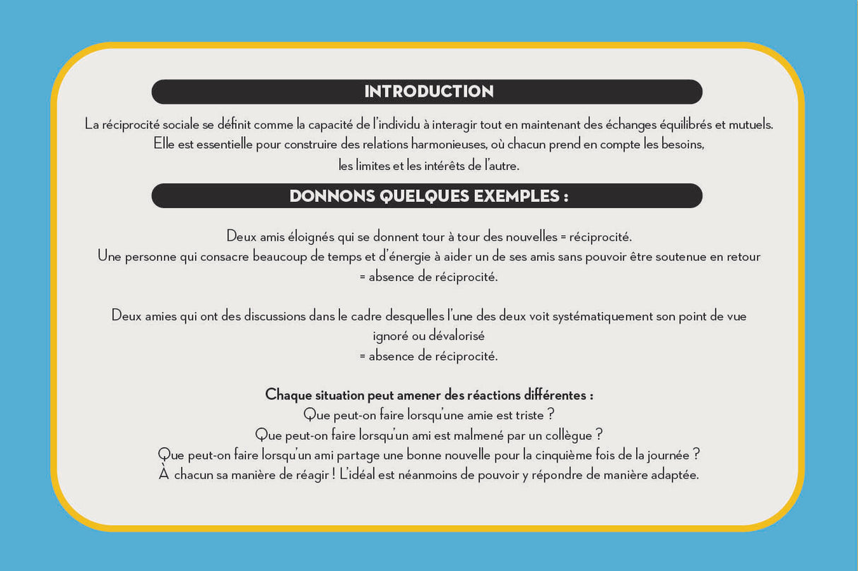 Social Savvy Series - Faire preuve de réciprocité sociale