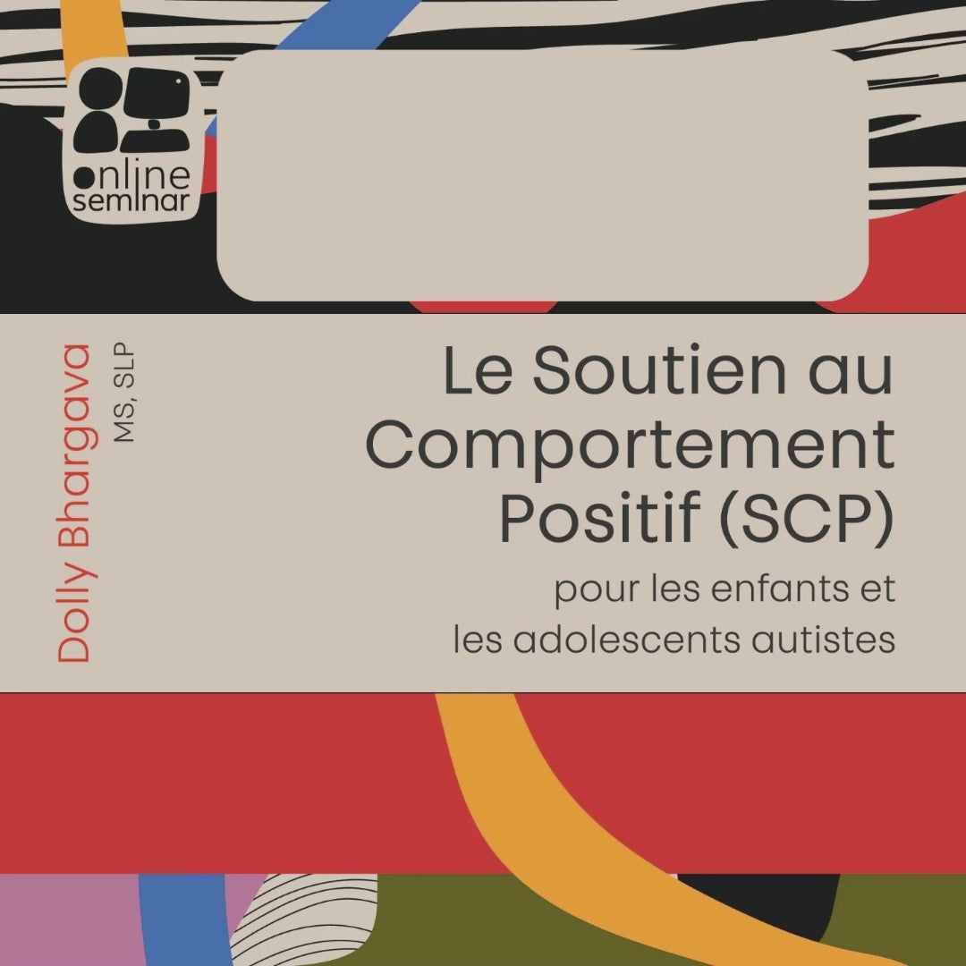 FORMATION EN LIGNE | Le Soutien au Comportement Positif (SCP) pour les enfants et les adolescents autistes