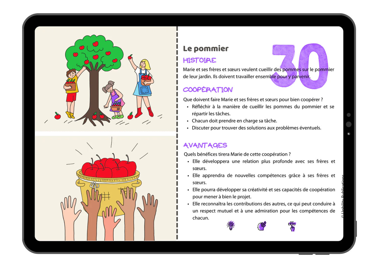 Situations sociales | 300 histoires sociales - Flip Card Series | ENSEMBLE DE 10 LIVRES NUMÉRIQUES