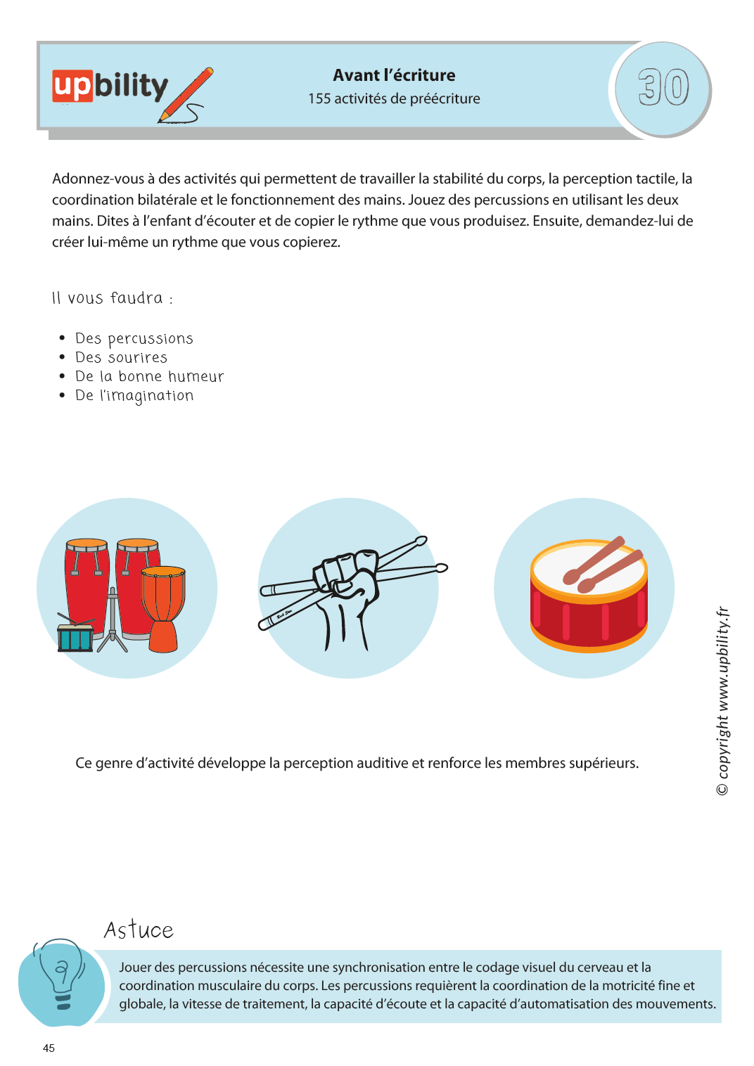 155 activités de préécriture - Upbility.fr