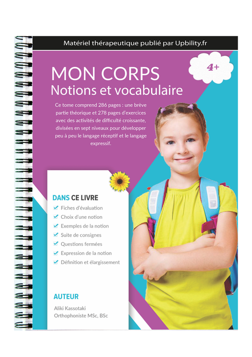MON CORPS | Notions et vocabulaire