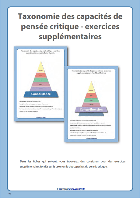 ACTIVITÉS pour le développement de la pensée critique - Upbility.fr