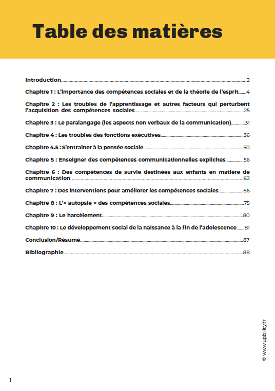 Améliorer ses compétences sociales | Stratégies pratiques - Upbility.fr