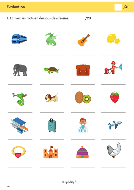 Apprentissage et renforcement de la lecture à travers des exercices progressifs - Upbility.fr
