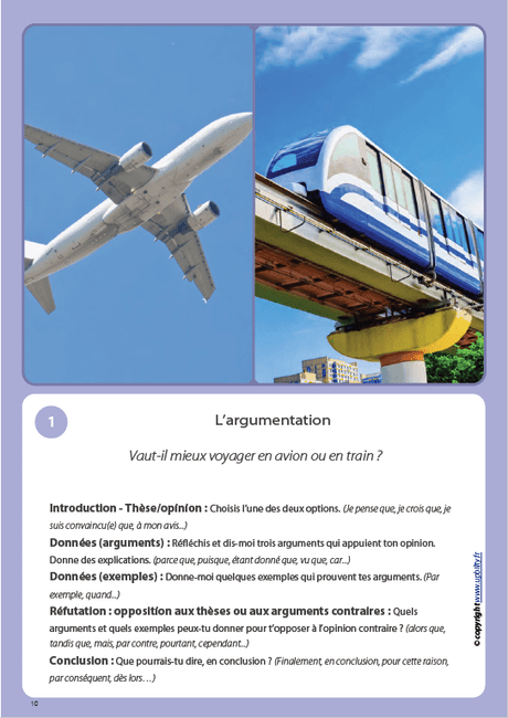 Développement du discours oral et du discours écrit par l’argumentation - Upbility.fr