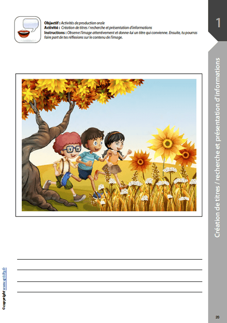 DÉVELOPPEMENT DU DISCOURS ORAL | Pour les élèves de CM1 - Upbility.fr