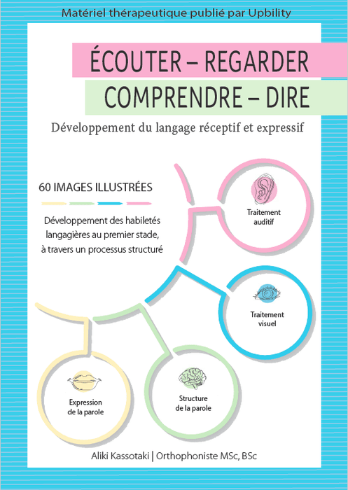 ÉCOUTER – REGARDER – COMPRENDRE – DIRE | Développement du langage réceptif et expressif - Upbility.fr