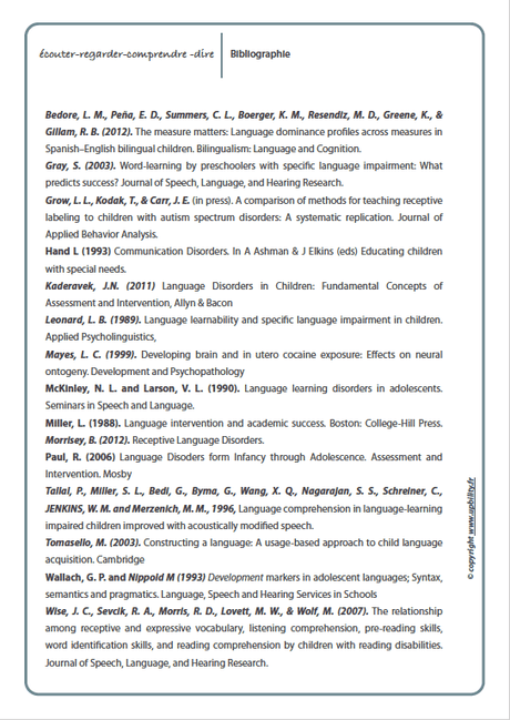 ÉCOUTER – REGARDER – COMPRENDRE – DIRE | Développement du langage réceptif et expressif - Upbility.fr