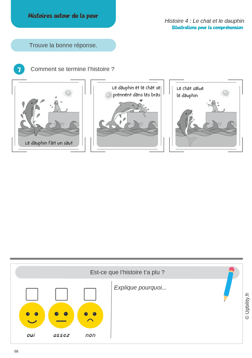 Émotions illustrées | Des histoires pour comprendre et raconter les émotions - Upbility.fr