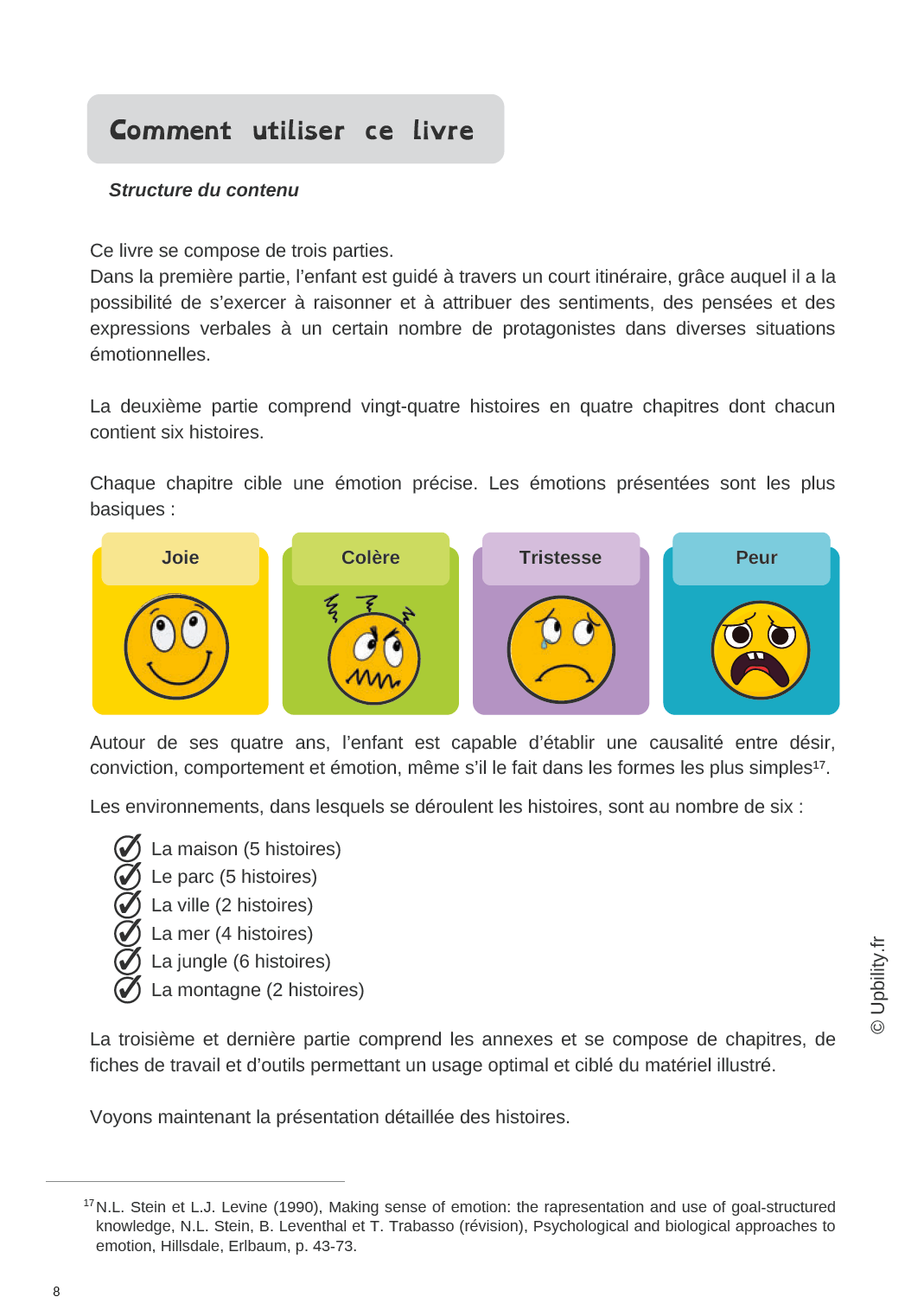 Émotions illustrées | Des histoires pour comprendre et raconter les émotions - Upbility.fr