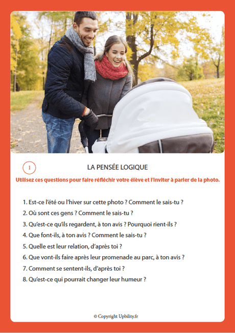 FICHES ILLUSTRÉES | Stimuler et développer la pensée logique - Upbility.fr