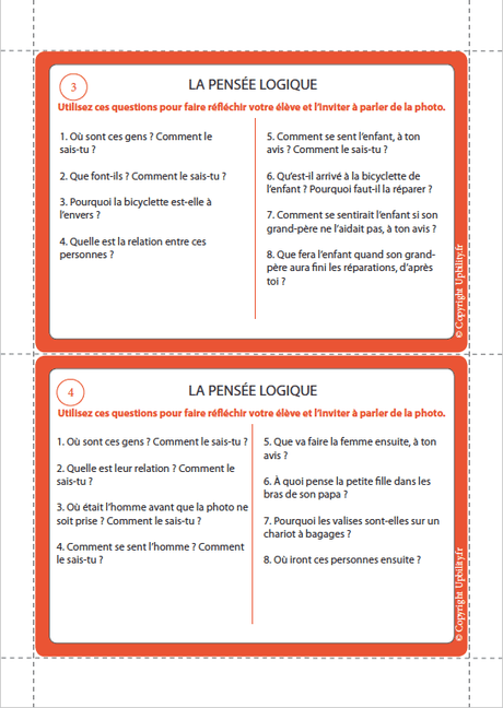 FICHES ILLUSTRÉES | Stimuler et développer la pensée logique - Upbility.fr