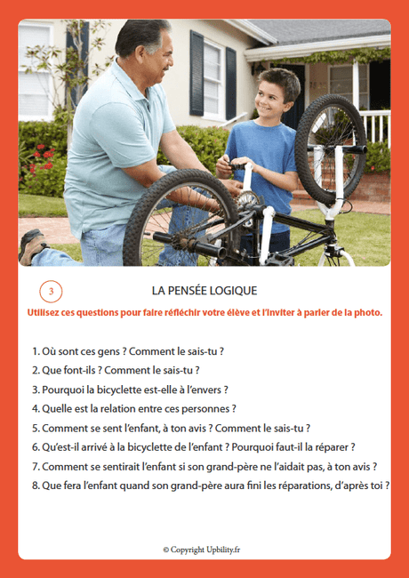 FICHES ILLUSTRÉES | Stimuler et développer la pensée logique - Upbility.fr