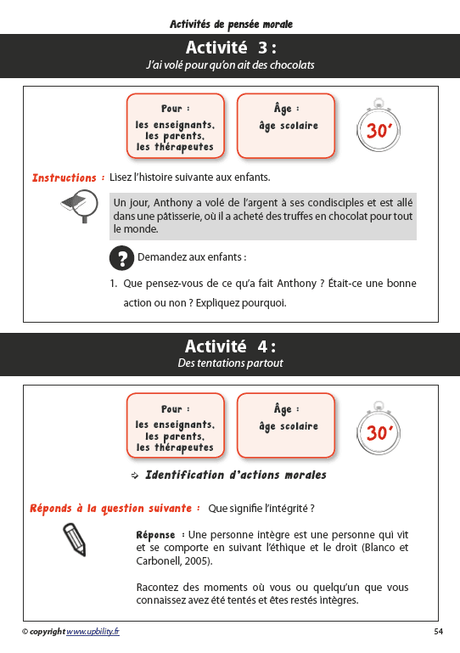 La vie en jeux | Manuel d'activités - Tome 1 - Upbility.fr