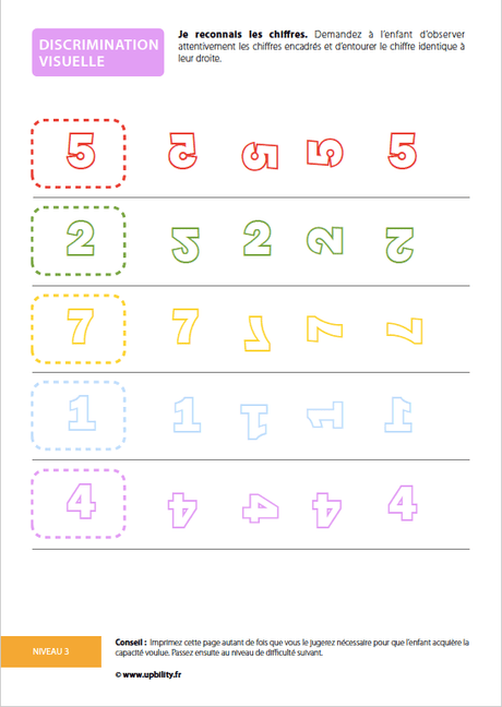 Le développement de la discrimination visuelle - Upbility.fr