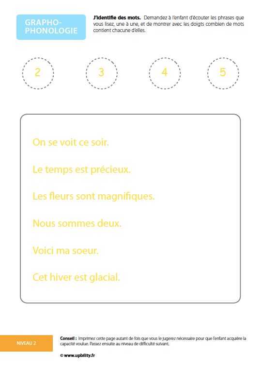 Le développement de la graphophonologie - Upbility.fr