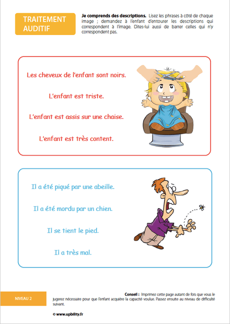 Le développement du traitement auditif - Upbility.fr