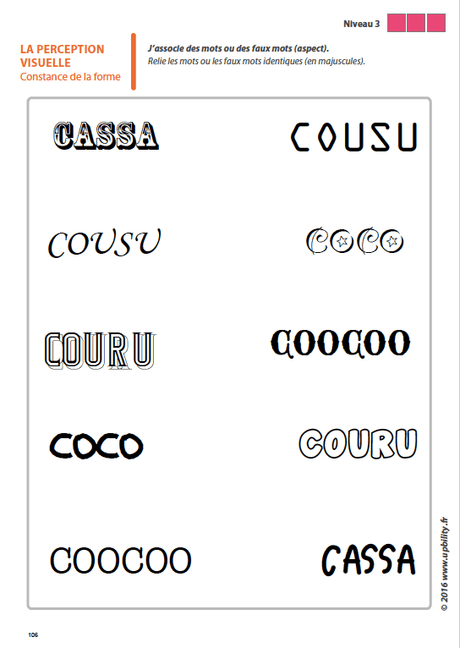 Les capacités de perception visuelle pour les enfants dyslexiques | Partie 3 : La constance de la forme - Upbility.fr