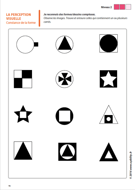 Les capacités de perception visuelle pour les enfants dyslexiques | Partie 3 : La constance de la forme - Upbility.fr