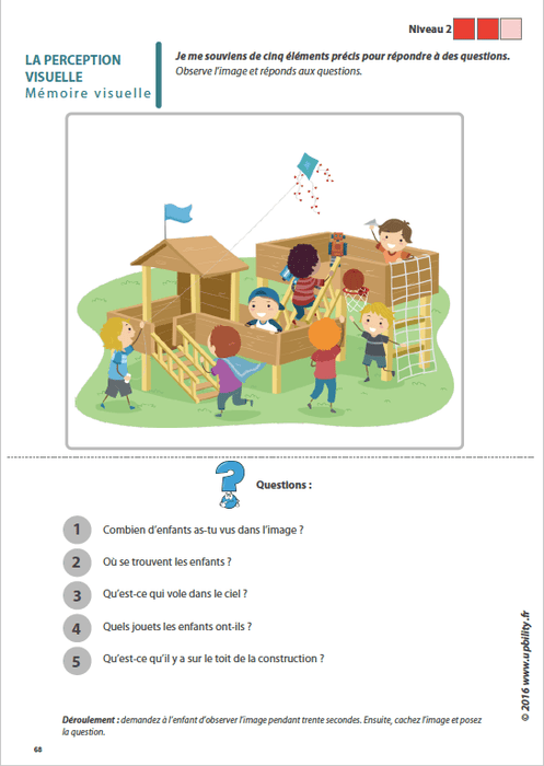 5 jeux d'observation pour les enfants de 6 ans et + (mémoire,  concentration, discrimination visuelle) - Apprendre, réviser, mémoriser
