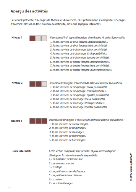 Les capacités de perception visuelle pour les enfants dyslexiques | Partie 5 : La mémoire visuelle séquentielle - Upbility.fr