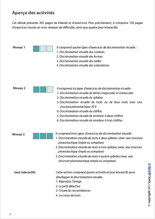 La discrimination visuelle – Éditions Upbility