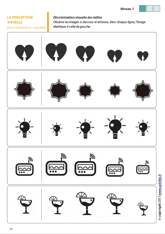 Les capacités de perception visuelle pour les enfants dyslexiques | Partie 6 : La discrimination visuelle - Upbility.fr