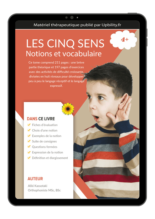 LES CINQ SENS | Notions et vocabulaire - Upbility.fr