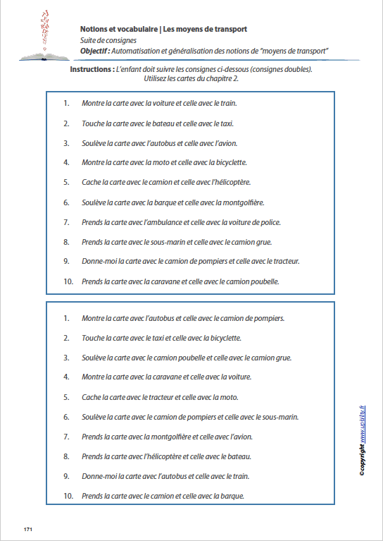 LES MOYENS DE TRANSPORT | Notions et vocabulaire - Upbility.fr